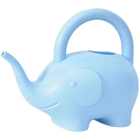 Arrosoir mignon en forme dlphant avec long bec bleu (1/5)