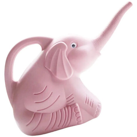 Arrosoir en forme dlphant en forme de L et de couleur mauve (1/5)