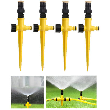 4 arroseurs rglables pour arrosage automatique et pelouse (1/5)