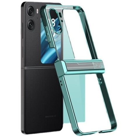 Étui à rabat transparent tendance pour Oppo Find N2 (1/5)
