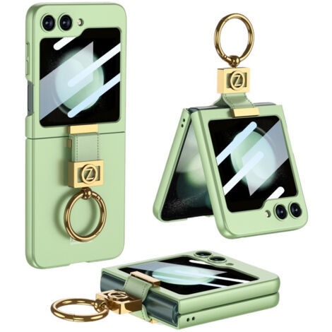 Étui en cuir de luxe créatif pour Samsung Galaxy Z Flip 5 (1/5)