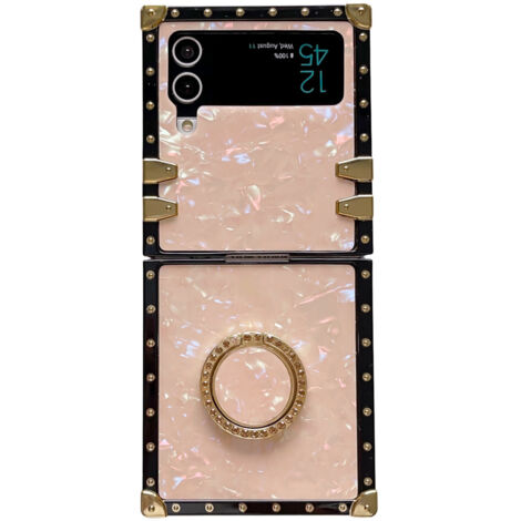 Étui pour Samsung Galaxy Flip Z4 Z3, motif coquillage féerique (1/5)