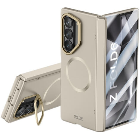 Étui magnétique résistant aux chutes pour Samsung Z Fold 6 avec support (1/5)
