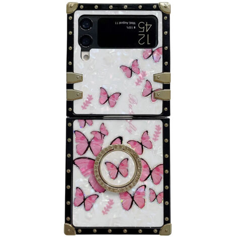 Étui papillons colorés pour Samsung Galaxy Flip Z4/Z3 (1/5)
