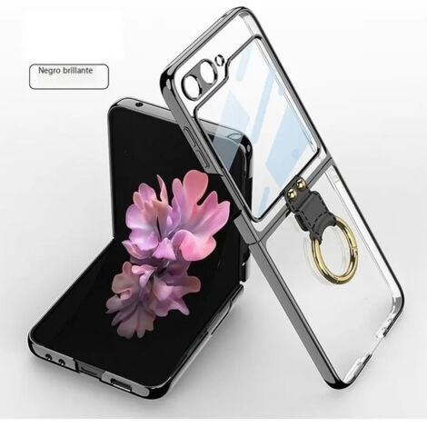 Étui de téléphone portable créatif et raffiné pour Samsung Z Flip 6 (1/5)