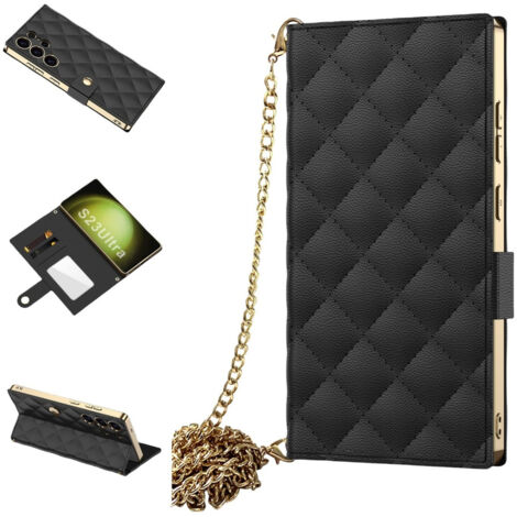 Coque à carreaux texturée tendance pour Samsung S25/S24/S23 Ultra (1/5)