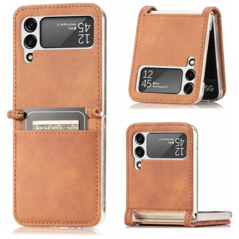 Étui en cuir pour Galaxy Z Flip 5 4 3 (1/5)