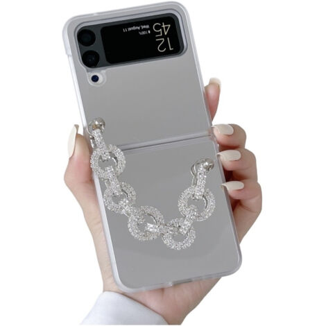Étui à bracelet miroir pour Samsung Galaxy Flip Z4/Z3 (1/4)