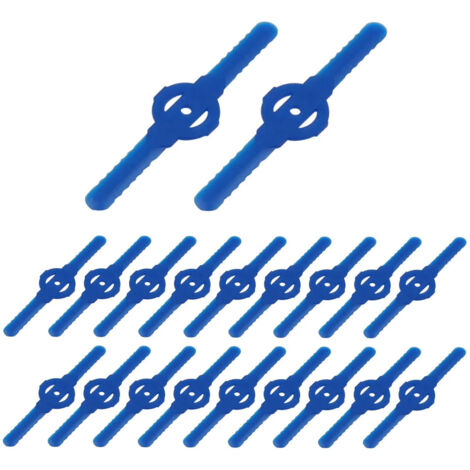 Lot de 20 lames de coupe de 139 mm, bleues (1/5)