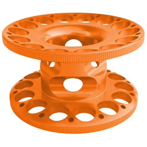 Dévidoir de plongée compact en forme de doigt, orange (1/5)