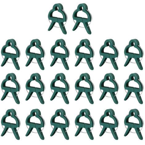 Clips pour plantes de jardin, 20 unités, pour la culture en pot (1/5)