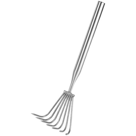 Râteau à main portable et polyvalent pour 7 dents (1/5)