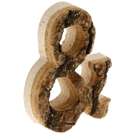 Lettre en bois sculptée pour l'adresse, le nom et le panneau de porte. (1/5)