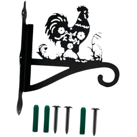 Support mural pour plantes en mtal polyvalent (1/5)