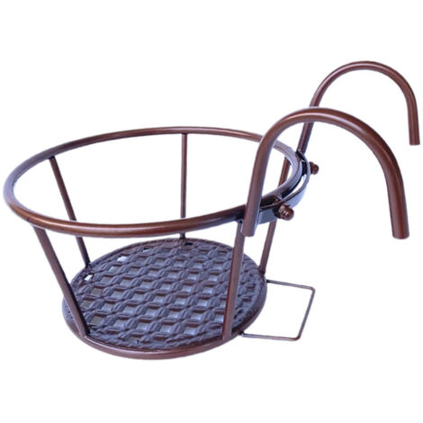 Support de rambarde de balcon suspendu en mtal (1/5)