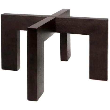 Support en bois pour tagre bonsa minimaliste (1/5)