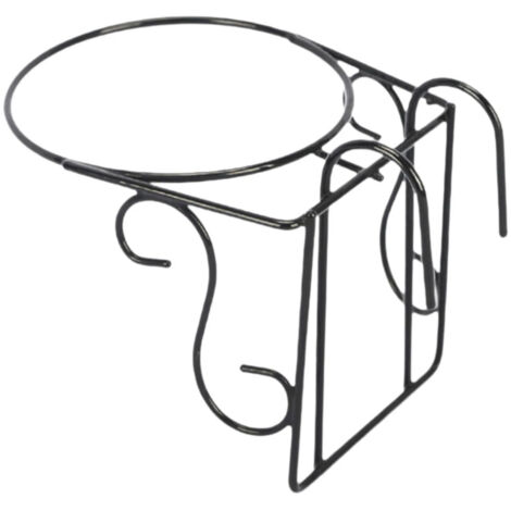 Petit support robuste pour pots de fleurs avec rambarde E (1/5)