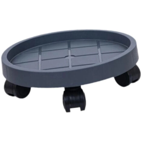 Support pour plantes roulettes silencieux et rond 25 cm (1/5)