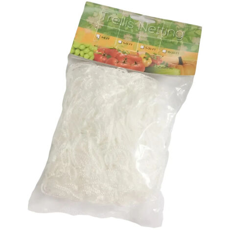 Filet de support pour plantes de jardin blanc 167 x 5 m (1/5)