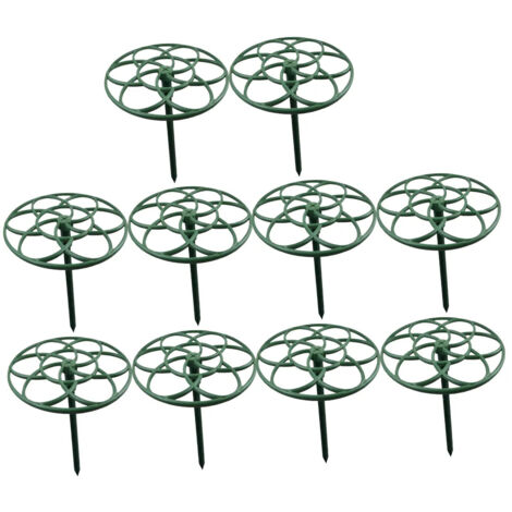 10 supports pour plantes treillis ronds pour jardin ampws (1/5)
