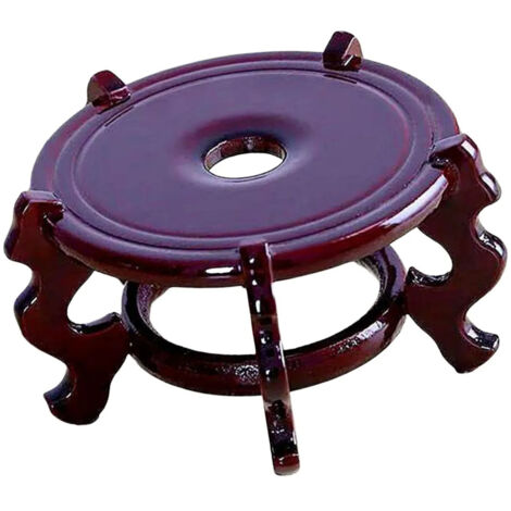 Support en bois pour pot de fleurs ornement dcoratif pour la maison (1/5)