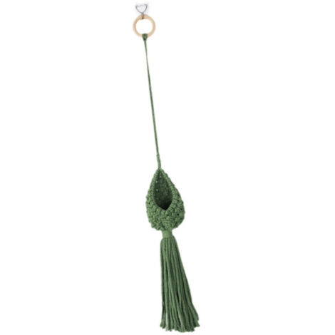 Suspension pour plantes vertes en macram (1/5)