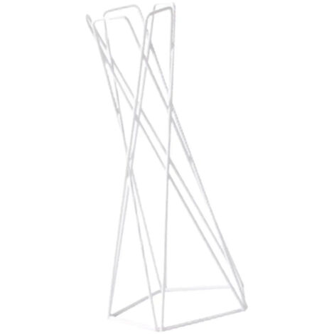 Support fleurs pour mariage support fleurs centre de table blanc (1/5)