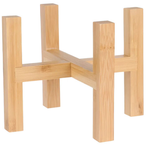 Support en bois pour plantes support pour bonsa base P (1/5)