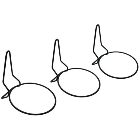 Lot de 3 anneaux pour pots de fleurs et plantes