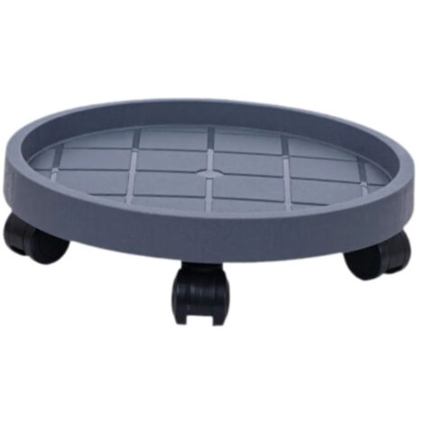 Support pour plantes roulettes diamtre du plateau 30 cm (1/5)