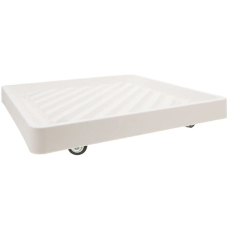 Plateau roulettes pour plantes base carre