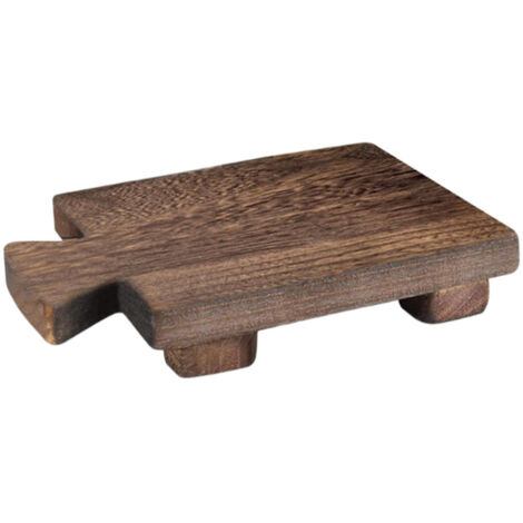 Support sur pied en bois pour salle de bain support de levage (1/5)