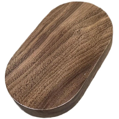 Socle ovale en bois bloc (1/5)