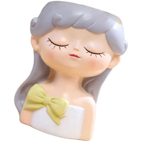 Pot de fleurs décoratif pour filles, cadeau, pour plantes, style C (1/5)