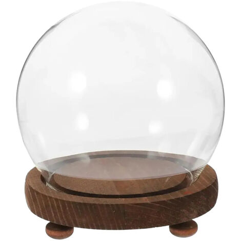 Récipient en verre transparent en forme de dôme, pour (1/5)