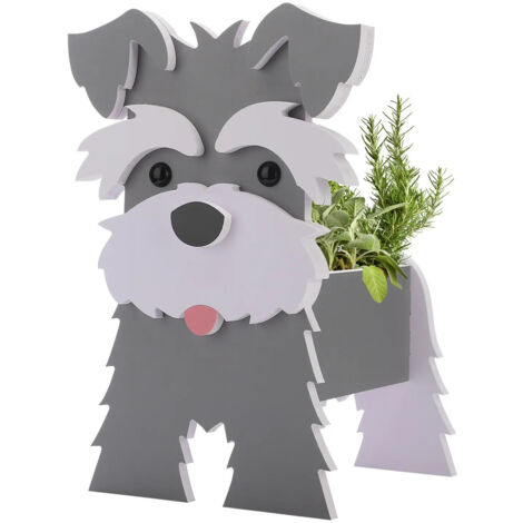 Pot de fleurs décoratif pour chiens (1/5)