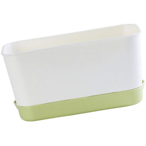 Jardinière rectangulaire pour fenêtre, multifonctionnelle, petite, verte (1/5)