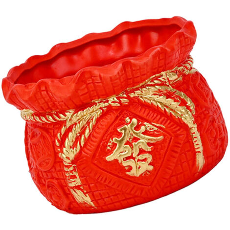 Tirelire en céramique, sac à bénédiction, vase (1/5)