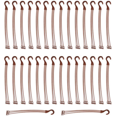 30 crochets de suspension pour pots de fleurs, 30 unités, 39 cm