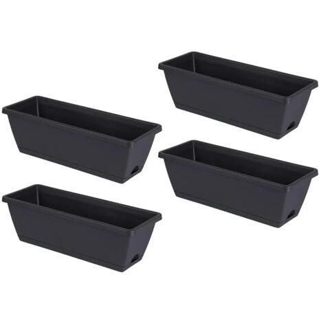 4x Jardinière de fenêtre, jardinières à légumes avec . (1/4)