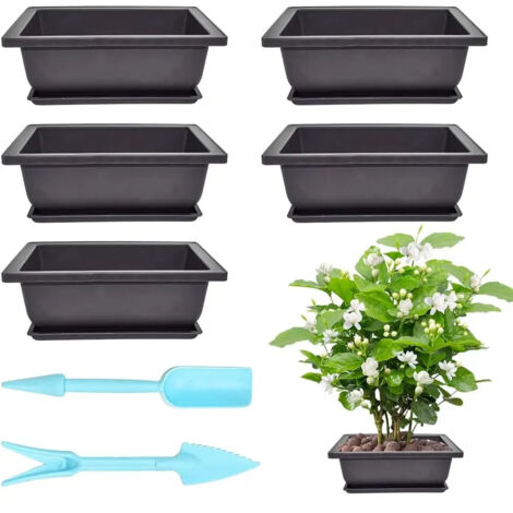 (4 moules en silicone pour pots de plantes succulentes) (1/5)