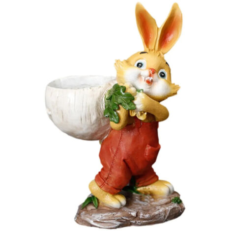 Sculpture de chien, élégant pot de fleurs pour jardin et maison (1/5)