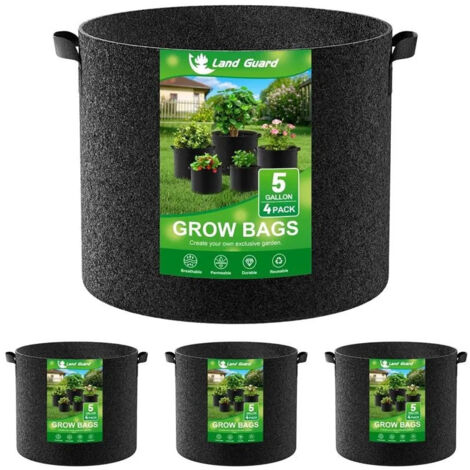 sacs de plantation d'arbres en tissu non tissé épais (1/5)