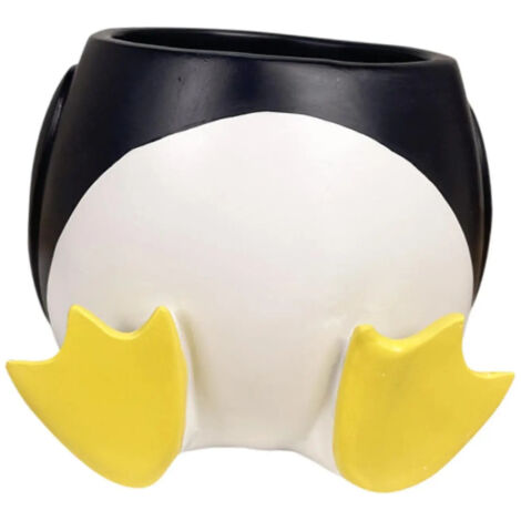 Pot de fleurs rond, pratique et durable avec 6 soucoupes (1/5)