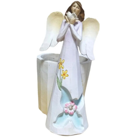 Pot de fleurs mignon et créatif en forme de tête de fille, pour (1/5)