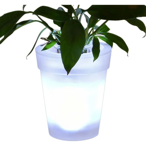 Pot en céramique humanoïde nordique pour plantes succulentes (1/2)