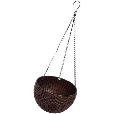 Pot de fleurs rond décoratif en céramique, vase pratique (1/5)