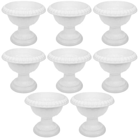 Lot de 10 pots de pépinière transparents avec couvercles (1/5)