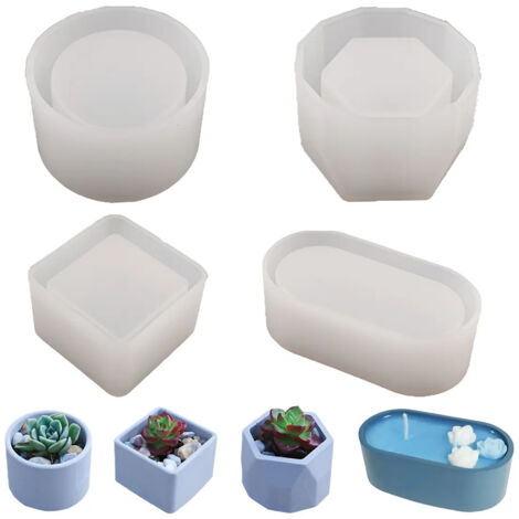 Pot de fleurs en forme de tête de fée pour plantes, succulentes et fleurs (1/5)