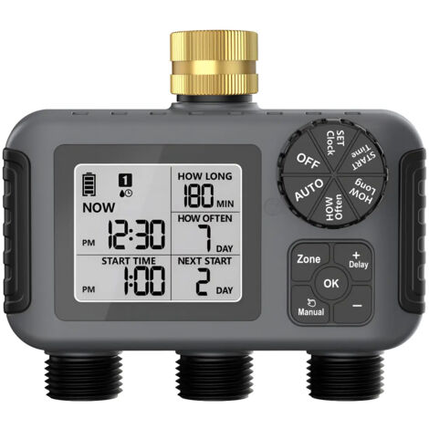 Minuteur deau automatique Xianlj 3 sorties pour (1/5)